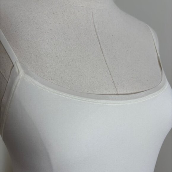 NWT Ann Taylor cream tank top size M - Picture 2 of 6
